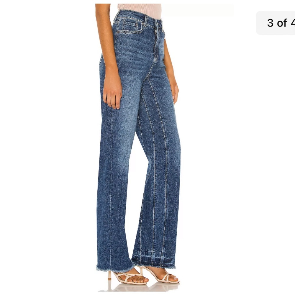 Free people relaxed straight leg jean NWT